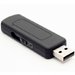 Stick USB Spion Reportofon iUni STK97, Activare vocala, Memorie interna 8GB, Negru